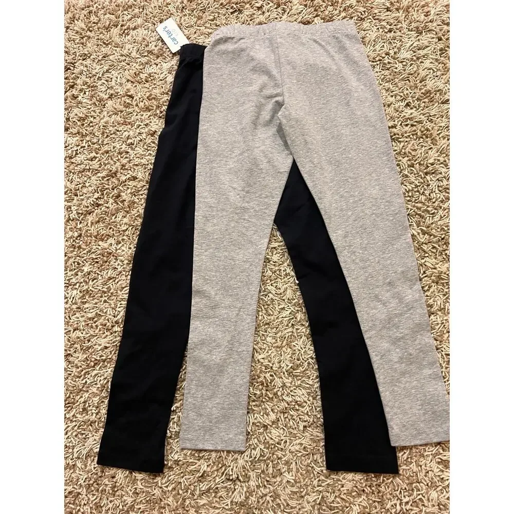 NWT❤️2Pcs Carter’s Girls Cotton leggings sz10